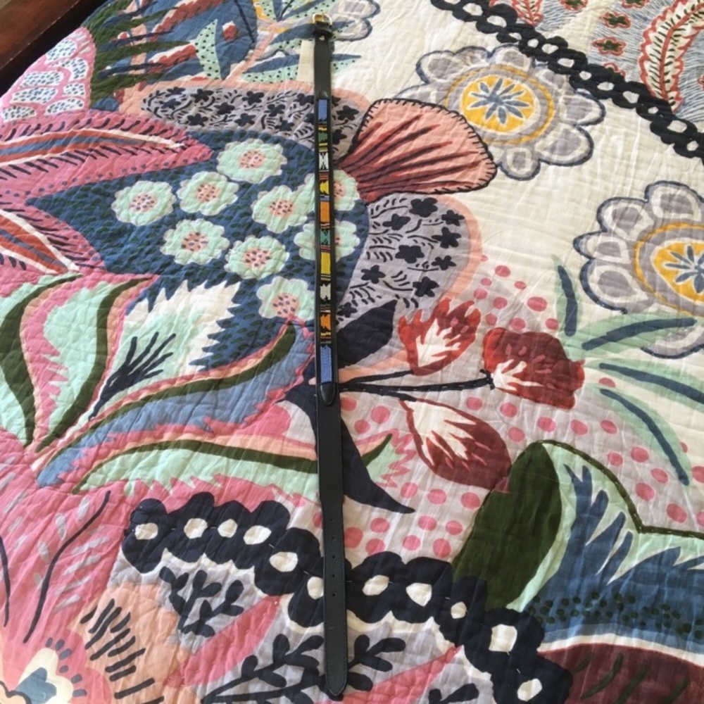 URBAN OUTFITTERS LEATHER SOUTHWESTERN STYLE BELT - Picture 4 of 6